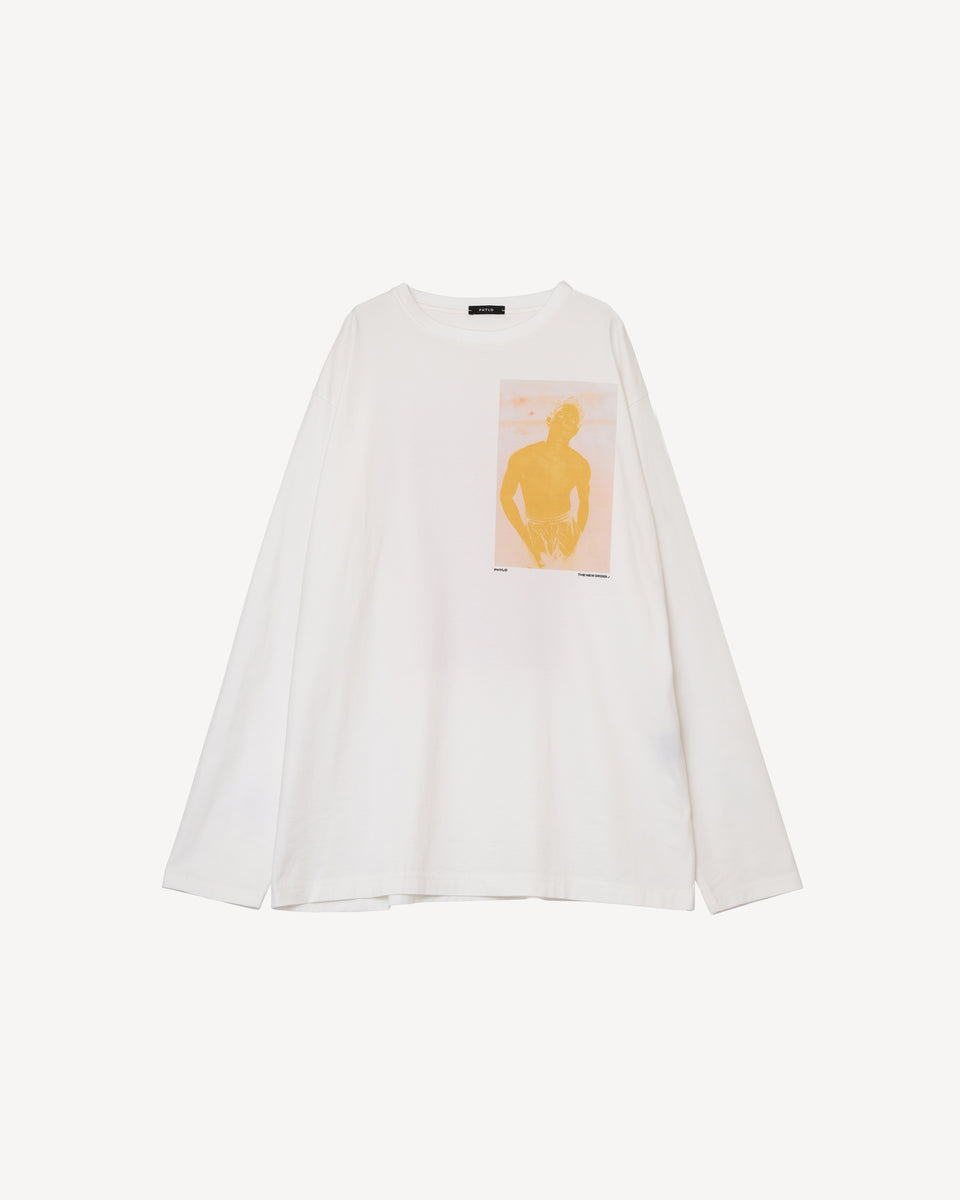 PHYLO | X THE NEW OEDER | Long sleeve T-shirt White