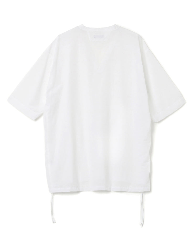 White Oversized Pullover Top