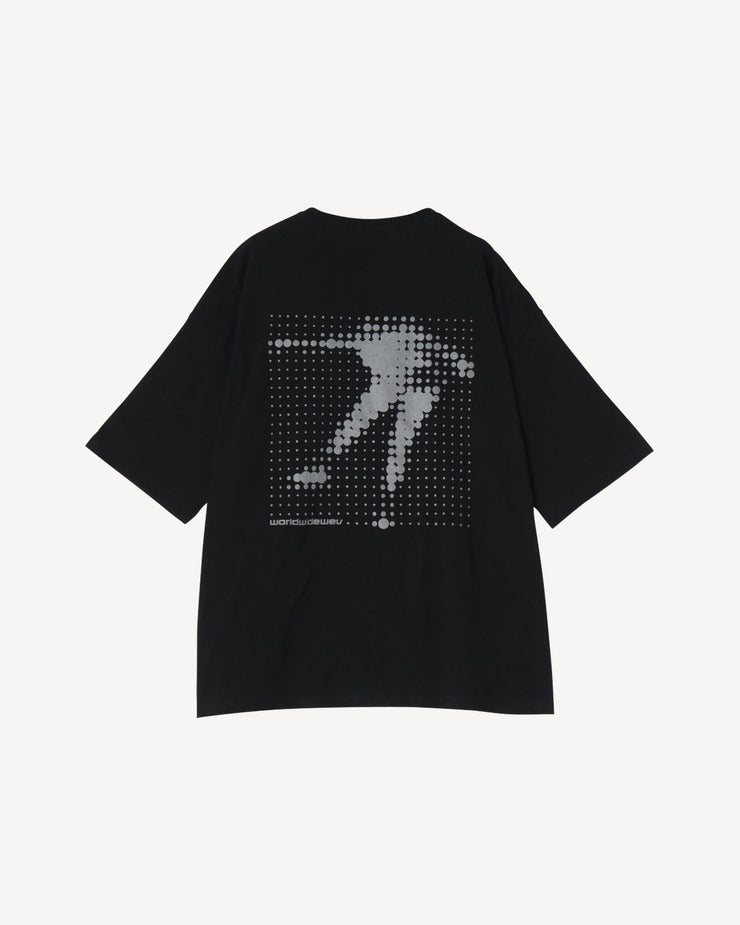 PHYLO × wev 're-mesh' Reflector print Oversized T-shirt