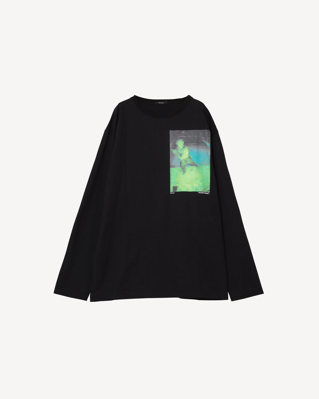 PHYLO | X THE NEW OEDER | Long sleeve T-shirt Black