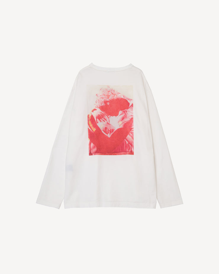 X THE NEW OEDER |  Long sleeve T-shirt White
